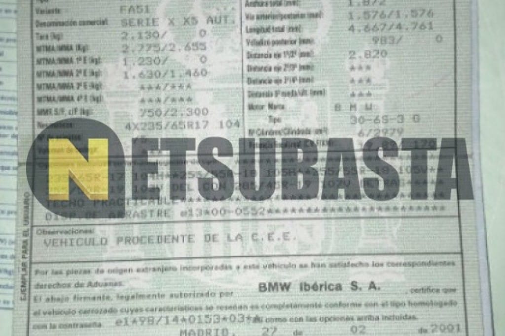 Bmw X5 3.0i 2001