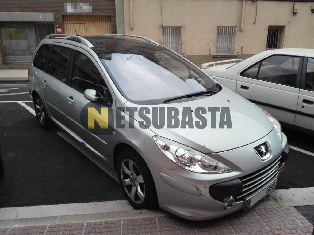 Bras D'essuie-glace Peugeot 307 SW Arrière Et Avant