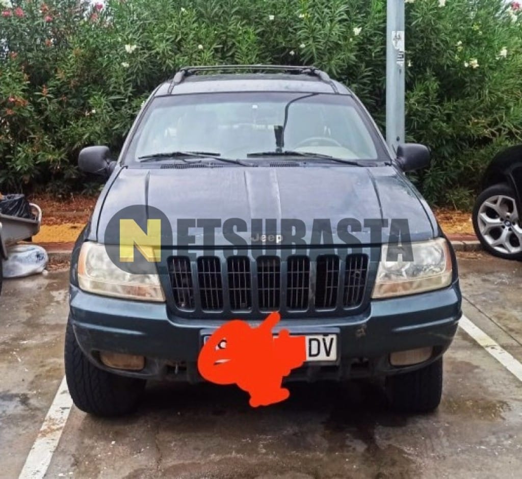 Subasta de jeep grand cherokee 3 1 td 2000