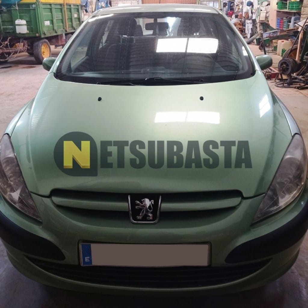 Commodo (commutateur) Pour Peugeot 307 2.0 HDI Phase 1 - Occasion, Bon état De Fonctionnement