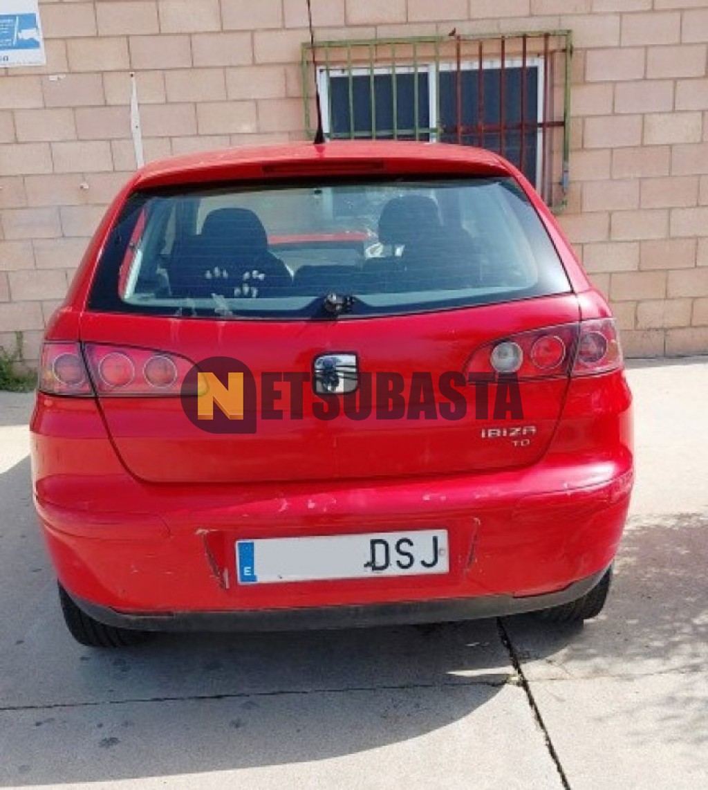 Subasta De Seat Ibiza 1 9 Tdi 2005