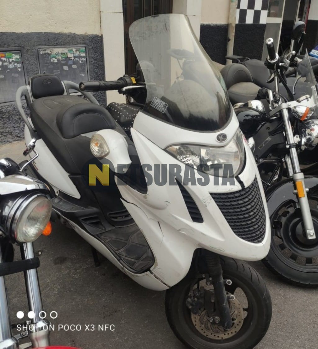 Kit Amortisseurs YSS Pour Kymco Grand Dink 125 – Réglables – Noirs – Neuf