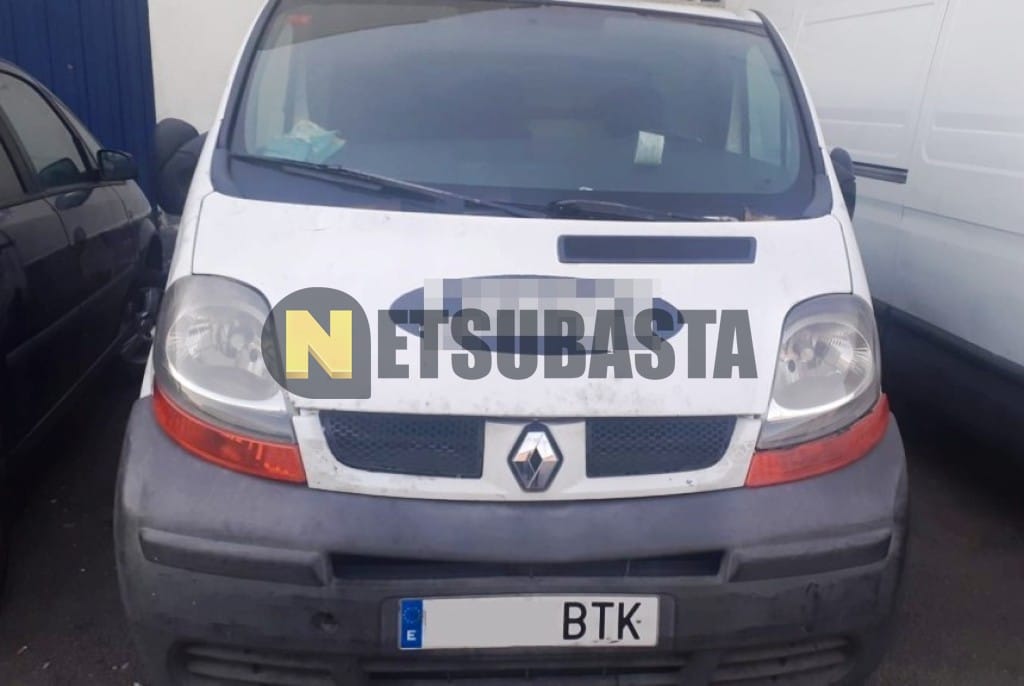 Subasta de Renault Trafic 1.9 dCi 2002