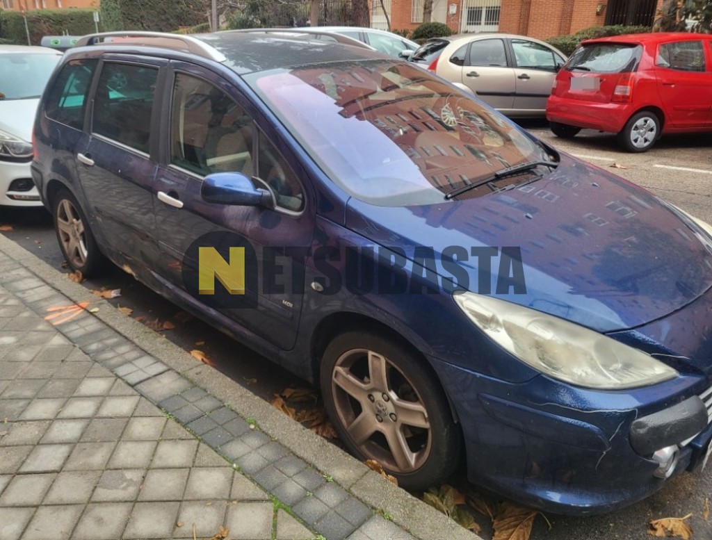 Subasta de Peugeot 307 SW 1.6 HDI 2005