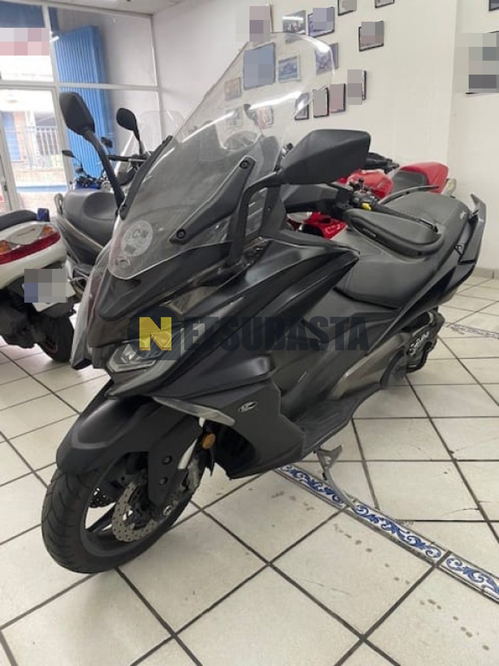 Tank Door Sticker 3d Compatible Scooter Kymco Ak 550 2017-2022
